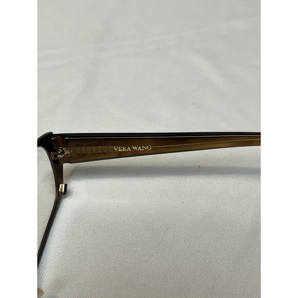 Vera Wang Eyeglass FRAMES ONLY 53 16 138 BR Eyeglasses - Picture 4 of 7